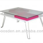 wooden and glass center coffee table BSD-351096 BSD-351096