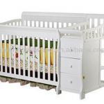 Wooden baby crib//baby cribs/baby bed GH101