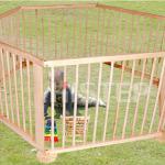 wooden baby playpen HSBP006