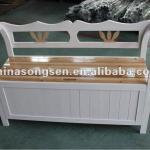 Wooden Bench with storage/Wooden Leisure storaging bench SS-SI1202