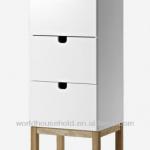 wooden cabinet, natural wood base SR20090