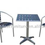 wooden chair and table aluminium furniture outdoor furniture YC057 YT21 YC057,YT21,YC057,YT3