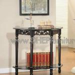 Wooden Console Table, Halfmoon Table 303395