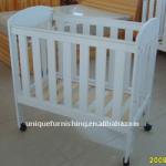 Wooden cot bed, Crib bed UCF0085 Wooden cot bed