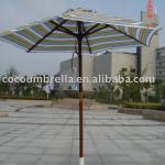 wooden garden umbrella cc-w-01