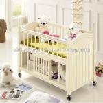 wooden infanette,wooden baby crib,beech baby cribs 0429F8006