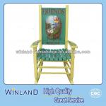 Wooden Kids Rocking Chair Green KYW-10629A