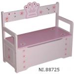 wooden Kids Toy box bench 88725