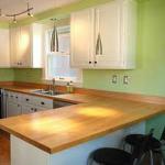 WOODEN KITCHEN COUNTERTOP