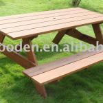 wooden outdoor furniture