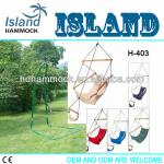 Wooden pole swing hanging chair for bedrooms H-403