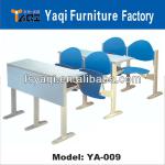 Wooden school desk with plastic seat (YA-009) school desk YA-006