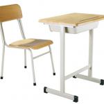 Wooden secondary school student desk with chair Model FM-A-301 FM-A-301