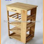 wooden serving trolley WK3407