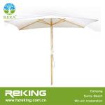 Wooden Square Sunbrella Patio Umbrellas ZU-125