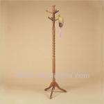 Wooden standing coat rack JTFR011