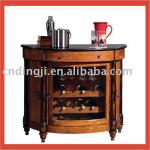 wooden wine storage bar cabinet DJ-566