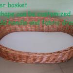 woven willow basket wicker infant sleeping basket China factory XY-wb011