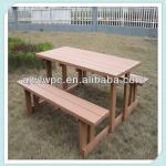 WPC Garden Bench/Composite Wood Table&amp;Chairs WL-OB016