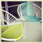 WR-3657 Rosarito PE rattan chairs with muti bright color WR-3657