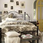 Wrought iron bed QY-005