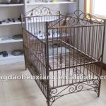 wrought iron crib