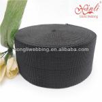 Xinli sofa woven belt black furniture textile ribbon 7#A black furniture textile ribbon