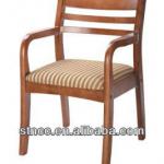 YM003 Wooden chair with fabric cushion YM003