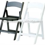 Youkexuan wholesale white resin folding chair HC-258471