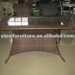 YPT-13080T glass rattan table outdoor table YPT-09130B.,YPT-13080T.