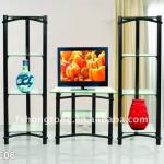 ZA good selling glass tv rack with attractive design E06 E06