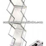 Zed Up Lite Folding Brochure Holder,Leaflet Stand Rack MS-15