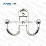 Zinc Alloy wall hook for cubicle &amp; bathroom China EZ1007