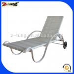 ZT-4027L aluminum PE rattan/wicker swing pool sunbed ZT-4027L